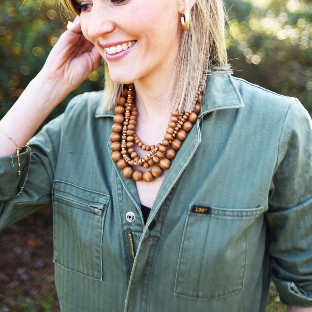 Erin McDermott California Coast statement necklace
